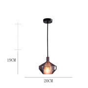 Modern Glass Simple Multicolored Pendant Lights