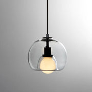 Contemporary Simple Glass Globe Kitchen Island Pendant Lights