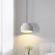 Wabi-Sabi Style Resin Cream Pendant Lamp