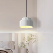 Wabi-Sabi Style Resin Cream Pendant Lamp