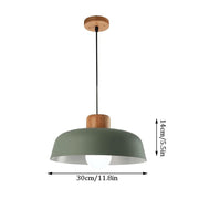Colourful Nordic Creative Wooden Pendant Lamp