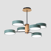 Stylish Macaron Multi Arm LED Ceiling Pendant Light