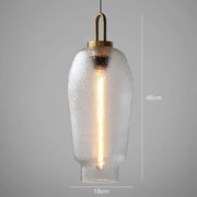 Nordic Stylie Frosted Glass Pendant Lamp