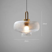 Nordic Stylie Frosted Glass Pendant Lamp