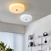 Vintage White Dome Ceiling Light