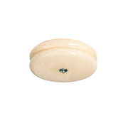 Vintage White Dome Ceiling Light