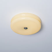 Vintage White Dome Ceiling Light