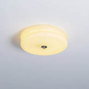 Vintage White Dome Ceiling Light