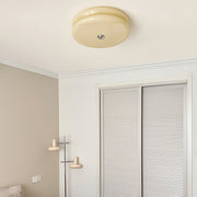 Vintage White Dome Ceiling Light