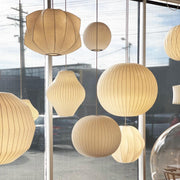 Contemporary Bubble Fabric Pendant Lamp