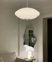 Contemporary Bubble Fabric Pendant Lamp