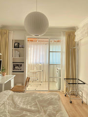 Contemporary Bubble Fabric Pendant Lamp