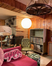 Contemporary Bubble Fabric Pendant Lamp