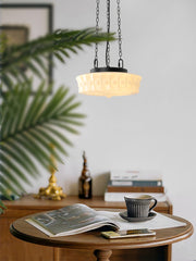 Elegance Retro White Pendant Lamp