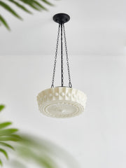 Elegance Retro White Pendant Lamp