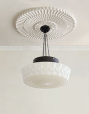 Elegance Retro White Pendant Lamp