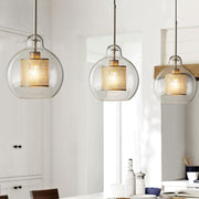 Chiswick Glass Pendant Light - Gleamlamping
