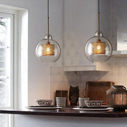 Chiswick Glass Pendant Light - Gleamlamping