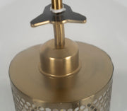 Bauhaus Glass Shade Metal Pendant Light