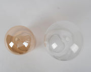 Bauhaus Glass Shade Metal Pendant Light