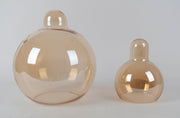 Bauhaus Glass Shade Metal Pendant Light