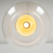Bauhaus Glass Shade Metal Pendant Light