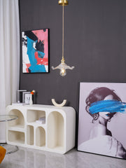 Vintage Small Flower Pendant Light