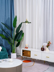 Vintage Small Flower Pendant Light