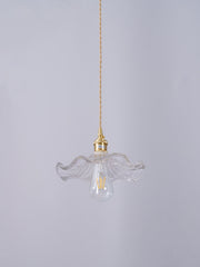 Vintage Small Flower Pendant Light