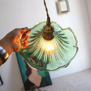 Vintage Small Flower Pendant Light