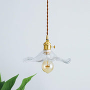 Vintage Small Flower Pendant Light