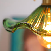 Vintage Small Flower Pendant Light
