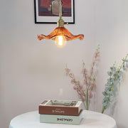 Vintage Small Flower Pendant Light
