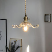 Vintage Small Flower Pendant Light
