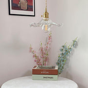 Vintage Small Flower Pendant Light