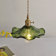 Vintage Small Flower Pendant Light