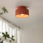 Nordic Resin Flush Mount Ceiling Lamp
