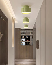 Nordic Resin Flush Mount Ceiling Lamp