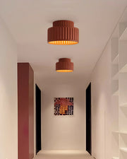 Nordic Resin Flush Mount Ceiling Lamp
