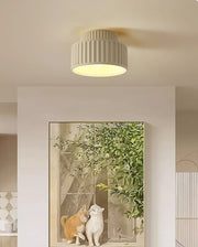 Nordic Resin Flush Mount Ceiling Lamp