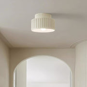 Nordic Resin Flush Mount Ceiling Lamp