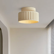 Nordic Resin Flush Mount Ceiling Lamp