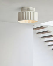 Nordic Resin Flush Mount Ceiling Lamp