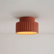 Nordic Resin Flush Mount Ceiling Lamp