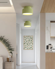 Nordic Resin Flush Mount Ceiling Lamp