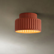 Nordic Resin Flush Mount Ceiling Lamp