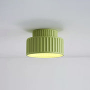Nordic Resin Flush Mount Ceiling Lamp
