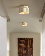 Nordic Resin Flush Mount Ceiling Lamp