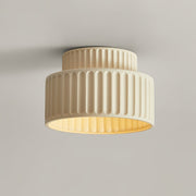 Nordic Resin Flush Mount Ceiling Lamp