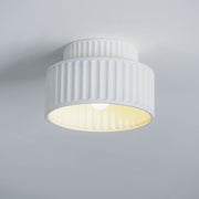 Nordic Resin Flush Mount Ceiling Lamp